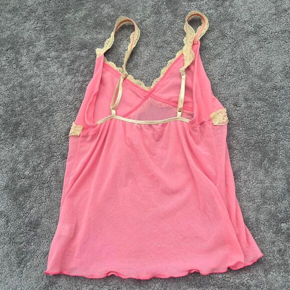 Y2K vintage Old Navy cami pink mesh - Picture 7 of 7